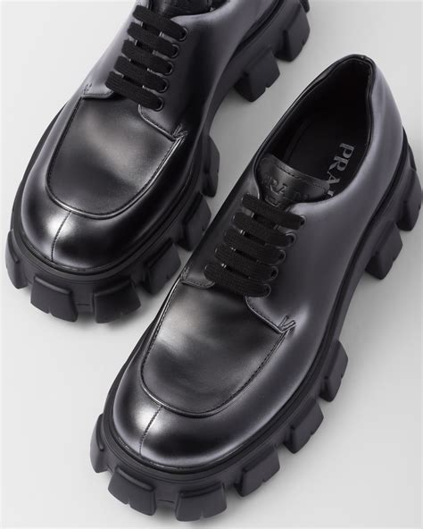 prada polly pocket shoes|prada monolith leather shoes.